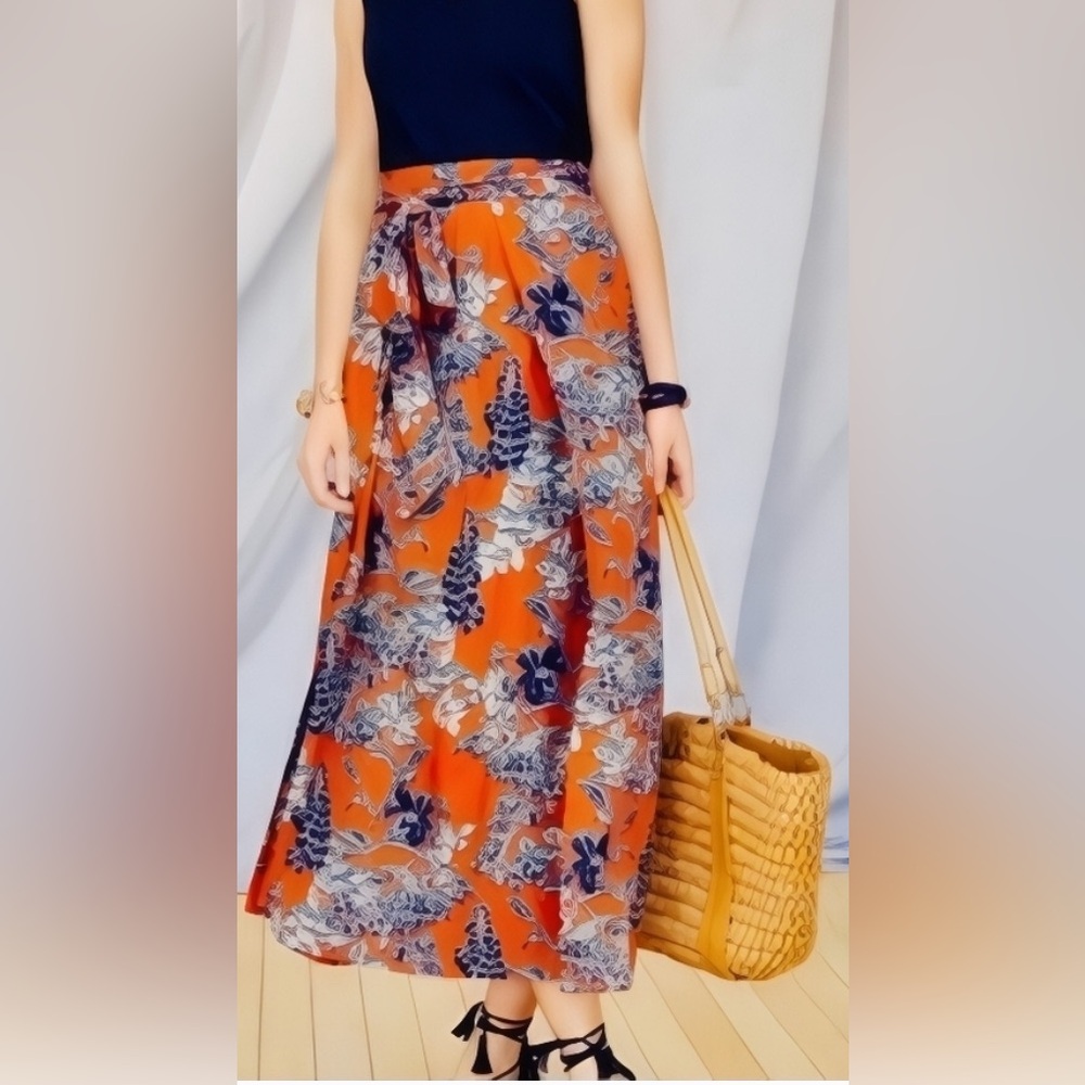 CABI Calypso Maxi Skirt in Paradise Floral